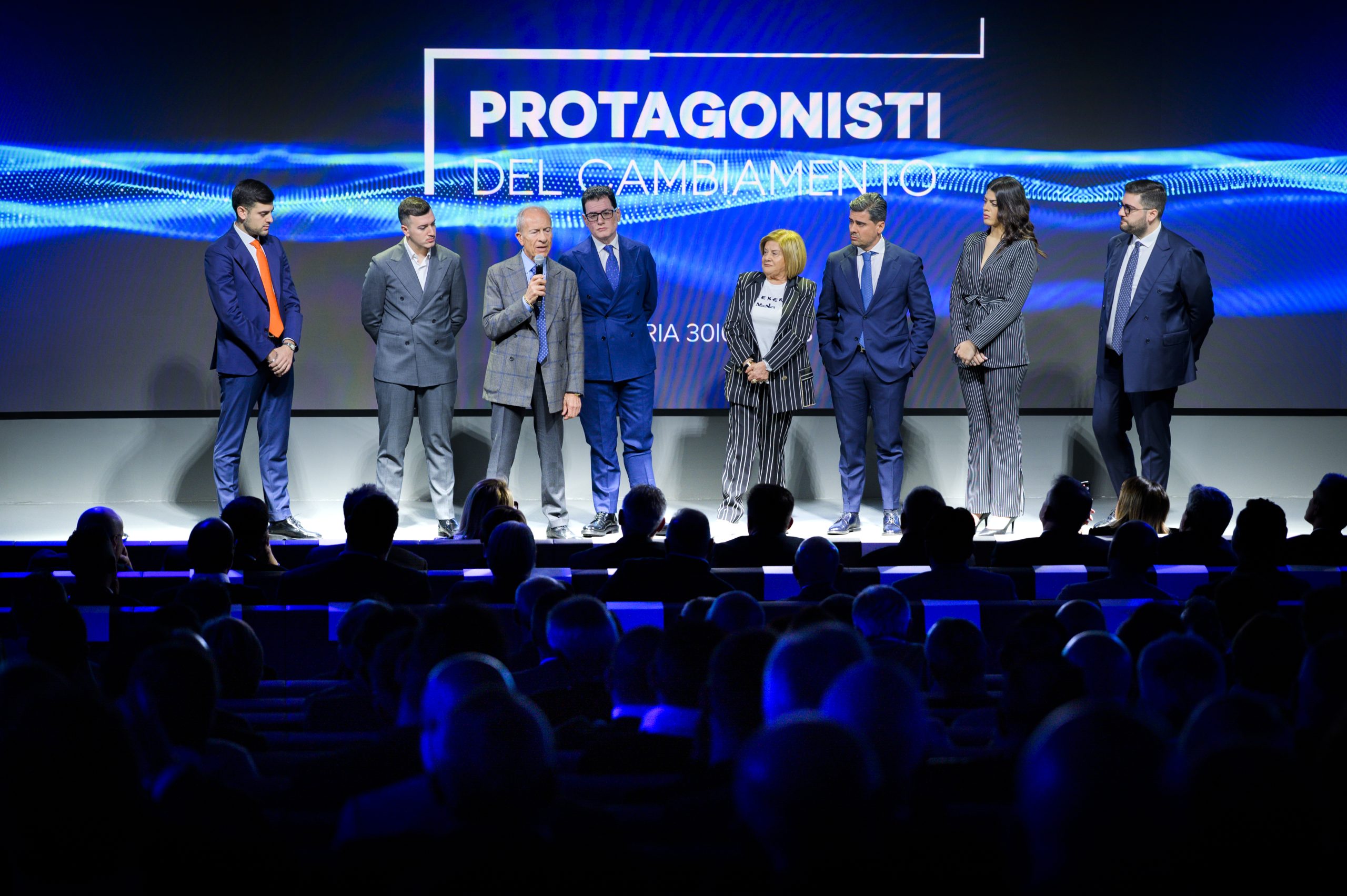 Le aziende del Gruppo Marigliano riunite durante un evento