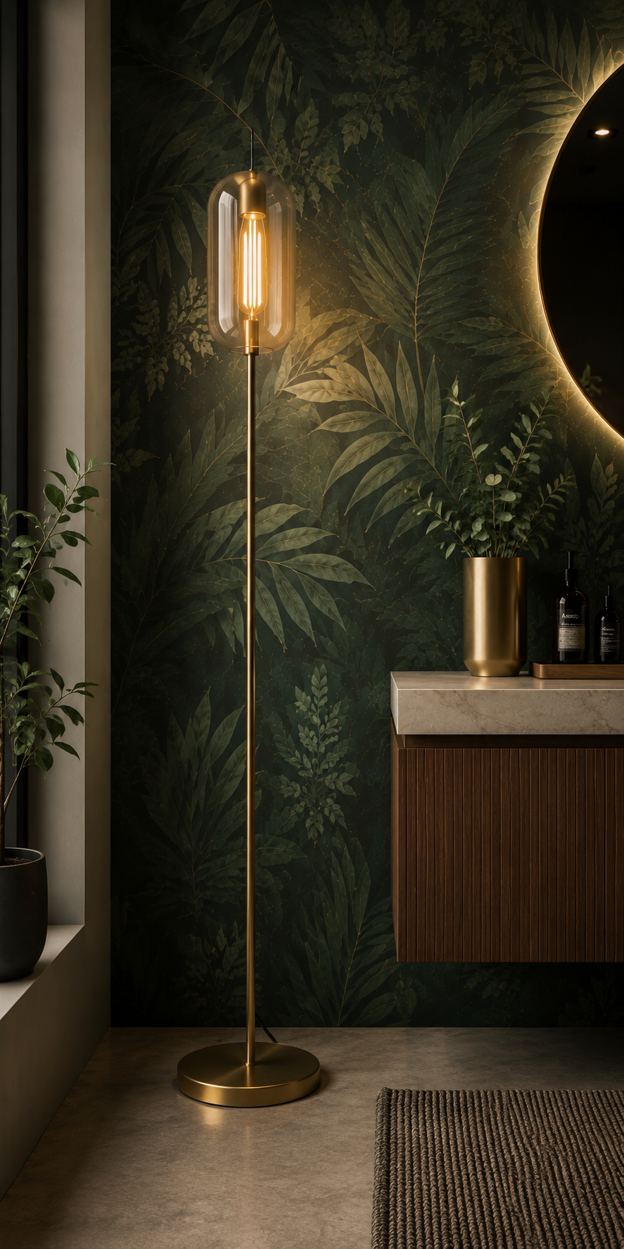 Showroom Collebeato esposizione bagno e luce