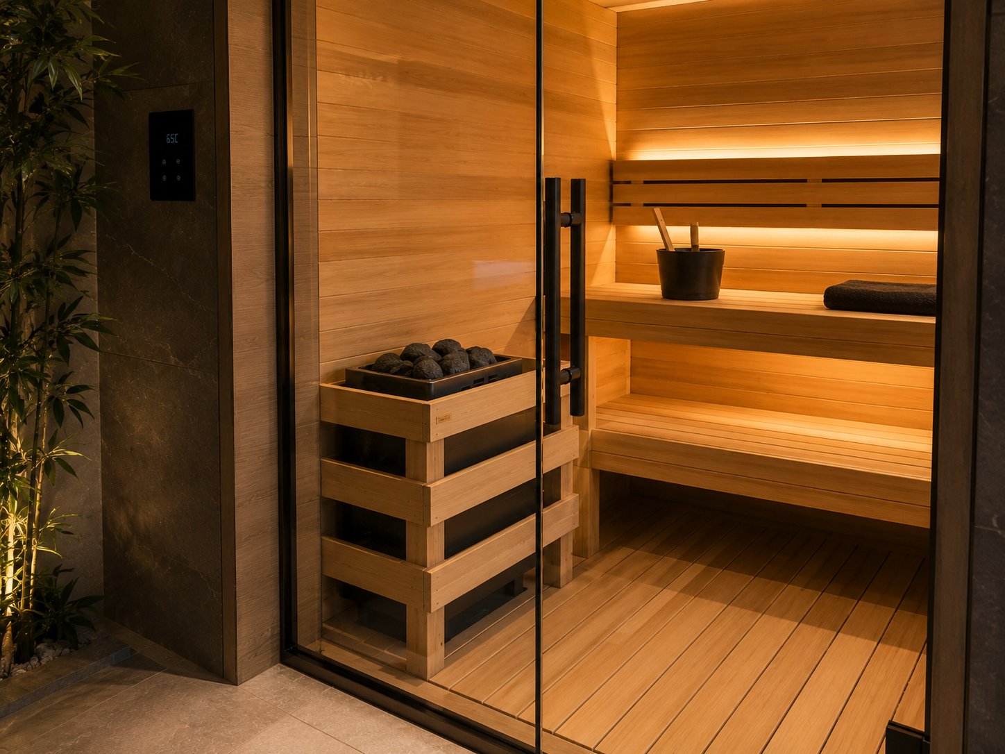 Ambiente sauna Wellness & Spa Barcella