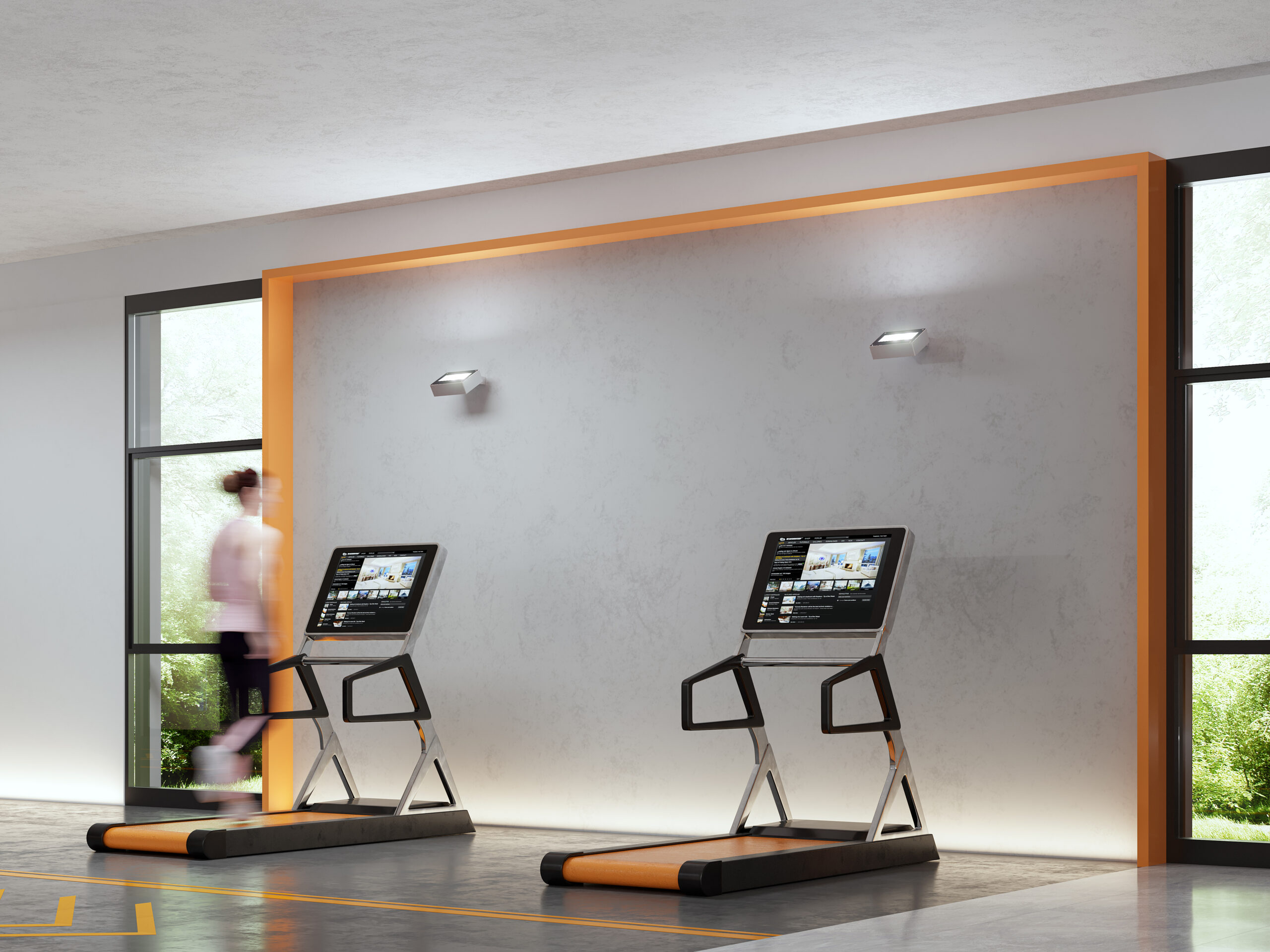 SOLARIS SIDE installato in palestra