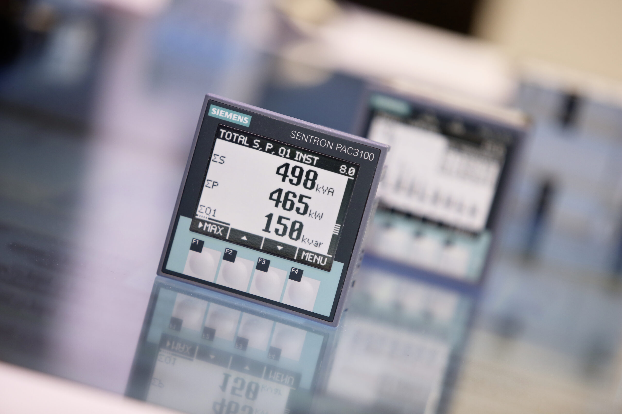 Sistema Siemens SENTRON PAC per il monitoraggio energetico
