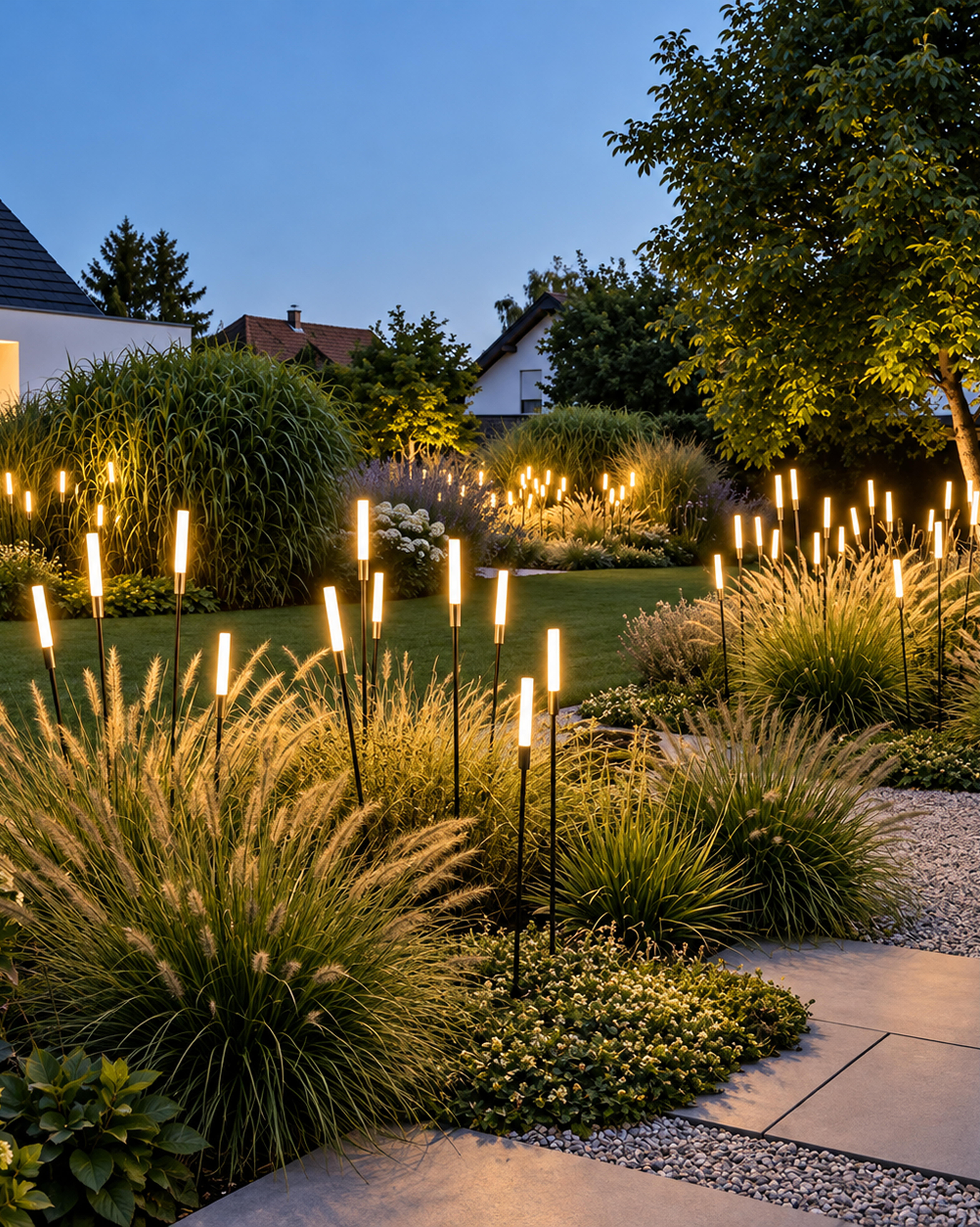 Luce in giardino