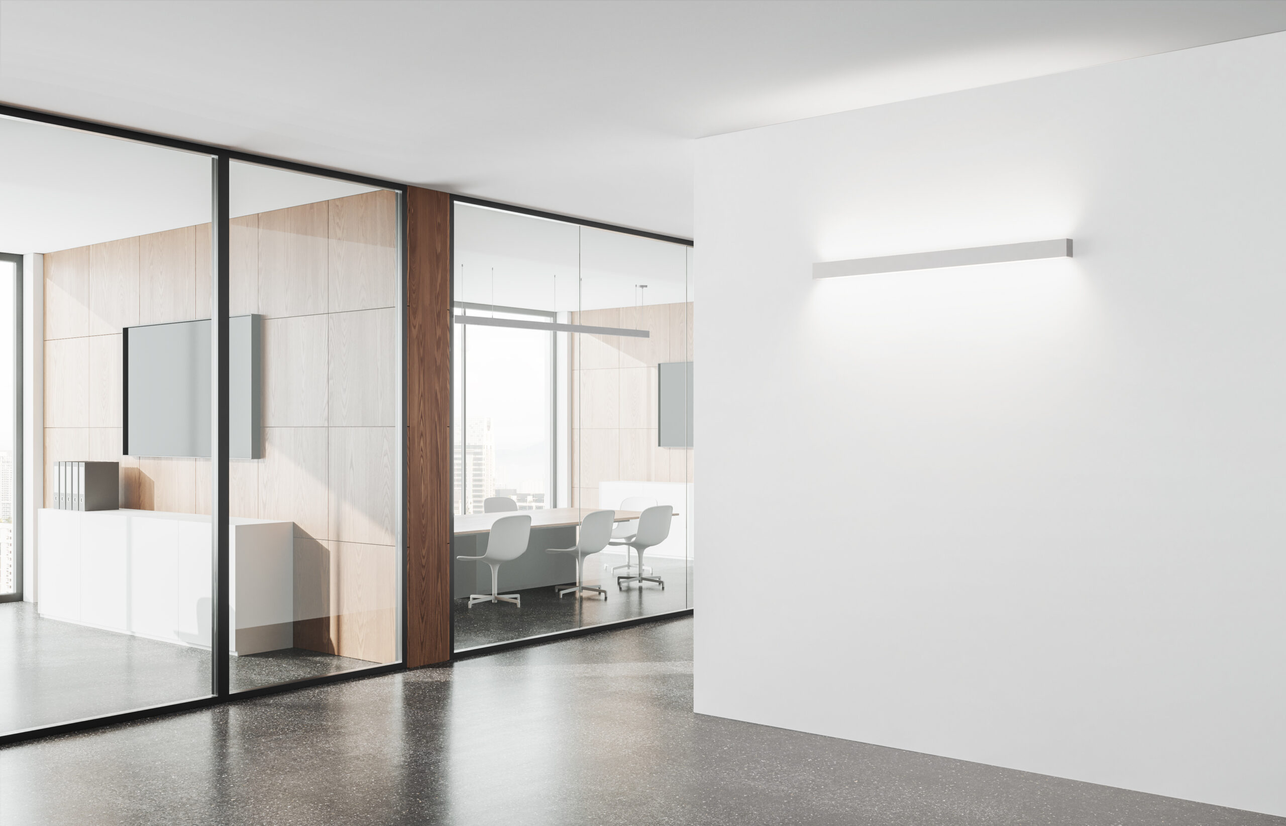 Sylvania Otao Linear installazione in ufficio