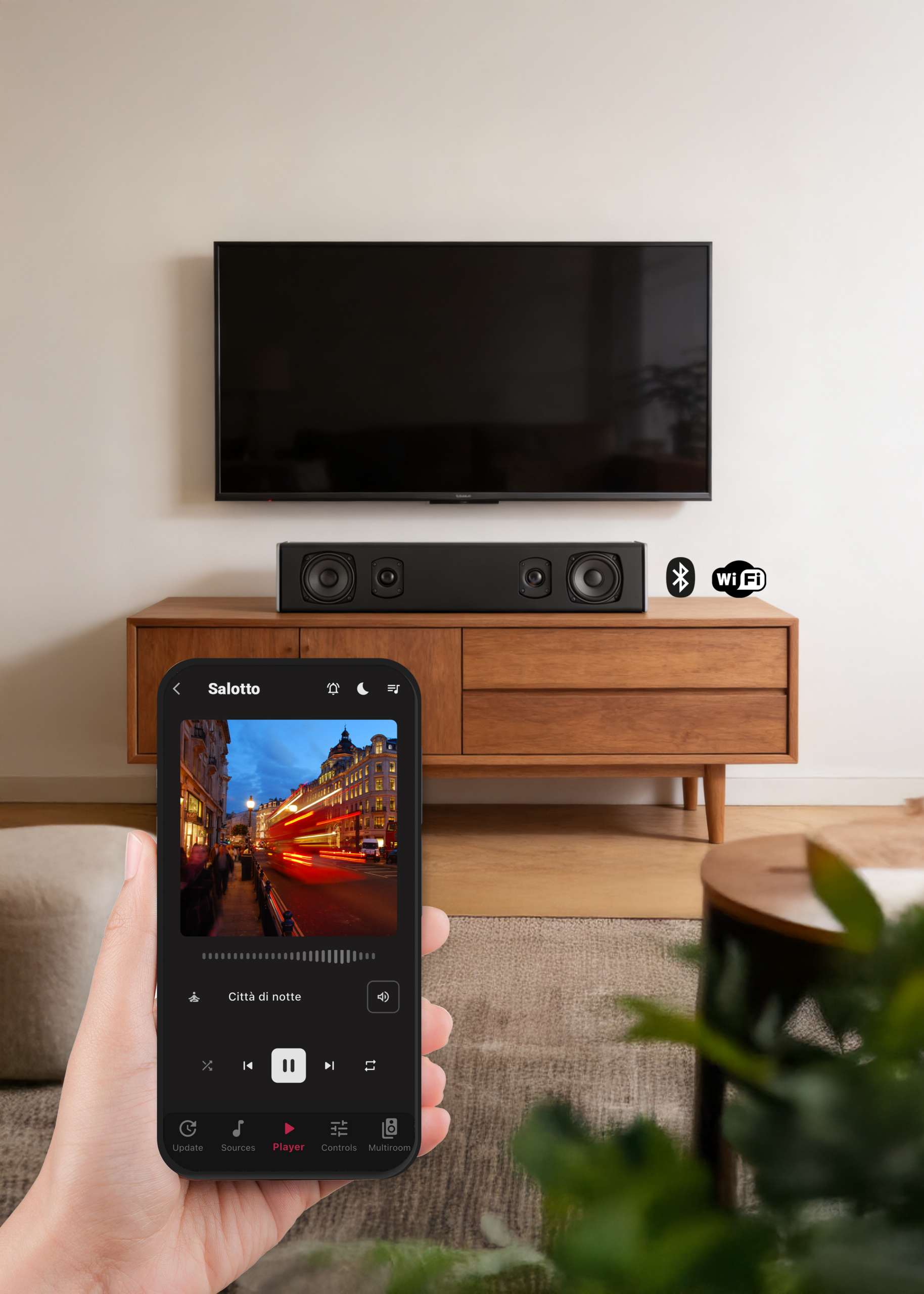 Vivaldi audio streamer multiroom wireless HiFi