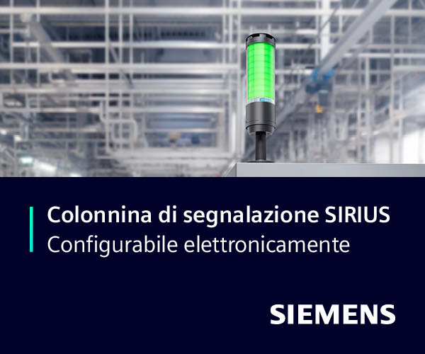 Gamma di colonnine di segnalazione Siemens SIRIUS