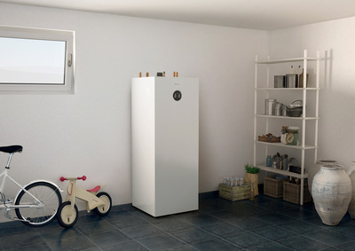 Unità interna Bosch Compress 3800i AW installata in ambiente domestico